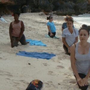 Beach Yoga: Embrace Serenity by the Caribbean Sea