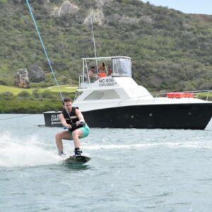 Wakeboardavontuur op Curaçao