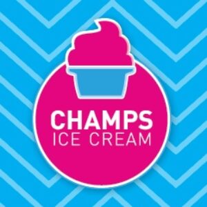 Champs Ice Cream Logo