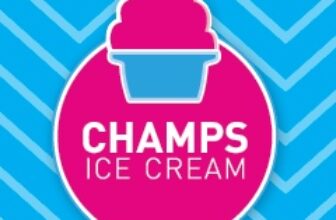 Champs Ice Cream Logo