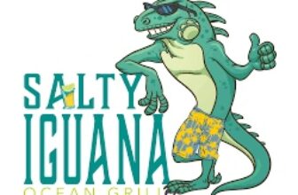 Salty Iguana Ocean Grill Logo