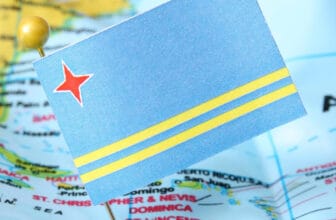 how far is aruba from curacao