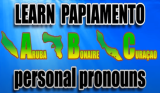 Learning Papiamento – Lesson 5 – Personal pronouns
